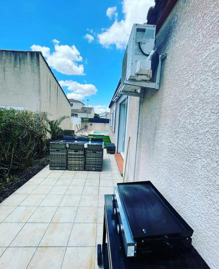 La Villa De L'Olivier Piscine Privee Et Parking 卡尔卡松 外观 照片
