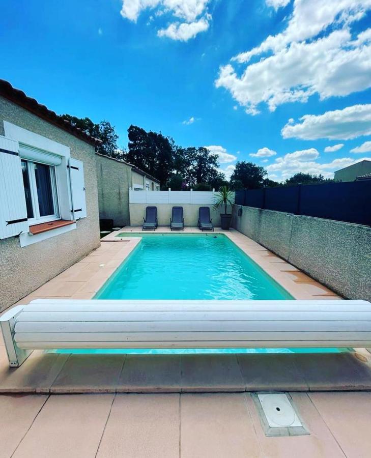 La Villa De L'Olivier Piscine Privee Et Parking 卡尔卡松 外观 照片